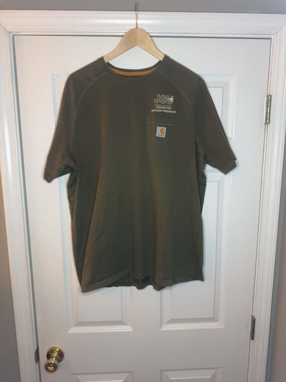 Carhartt JSU Center for Applied Forensics Relaxed Fit Pocket T-Shirt XL